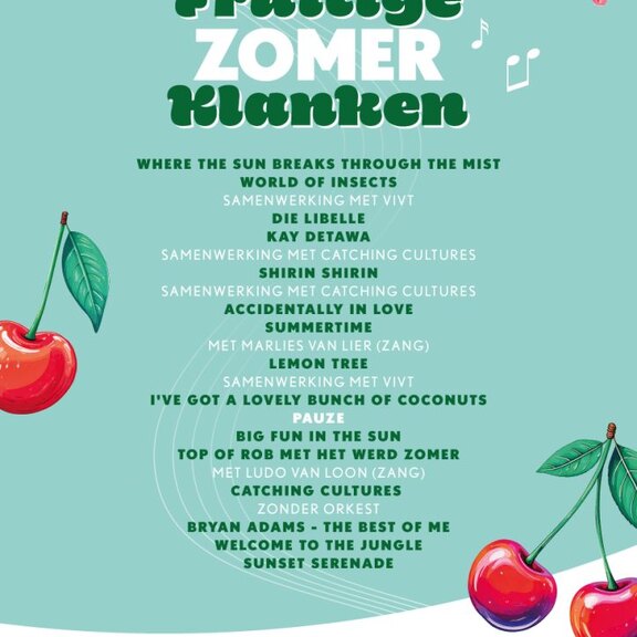 Fruitige Zomerklanken
